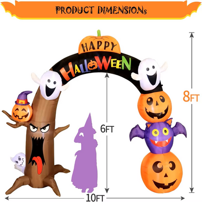10FT Halloween Inflatable Toy with LED Light