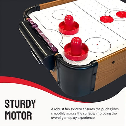 Mini Wooden Air Hockey Table Game