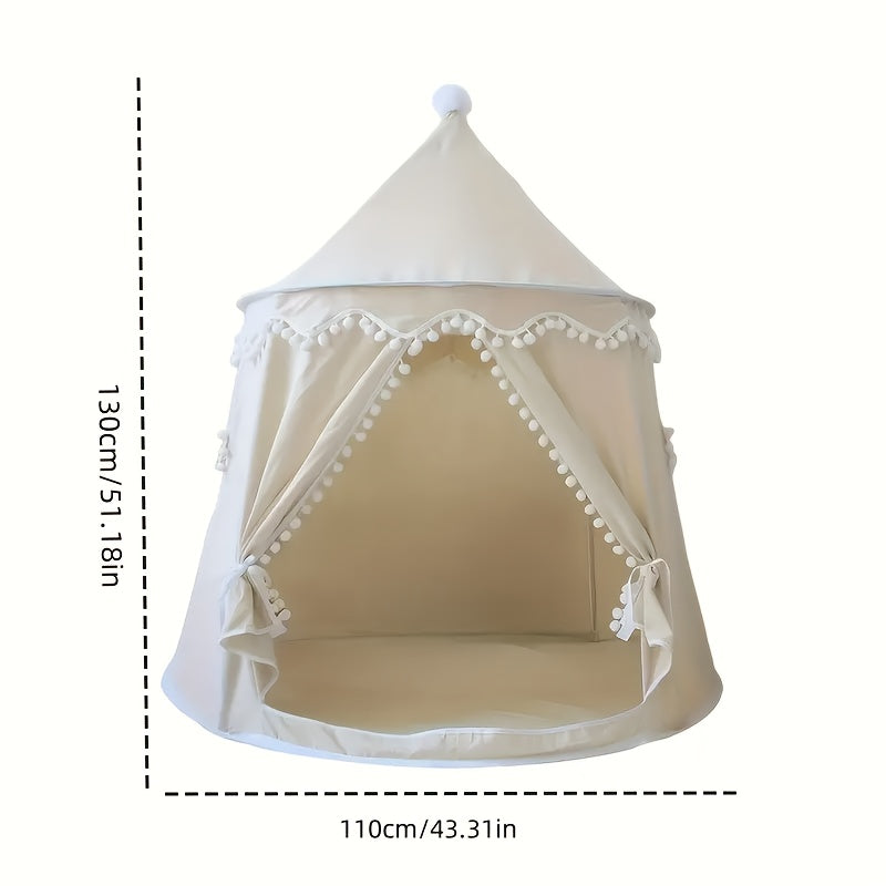 2-Person Canvas Yurt Tent with Glass Fiber Frame