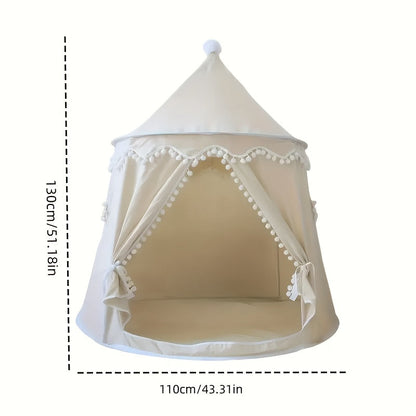 2-Person Canvas Yurt Tent with Glass Fiber Frame