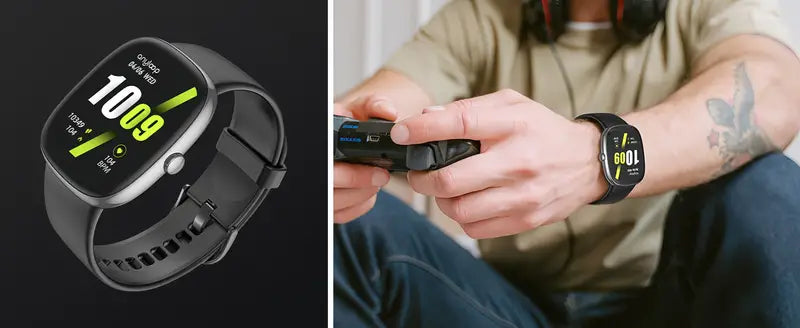 Little Meatball Glitter Smartwatch - Black