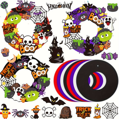 Halloween Wreath Handmade Kit (8pcs)