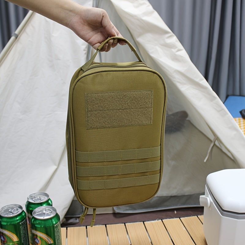 Camping Cookware Set with Silicone Bag (10-Piece)