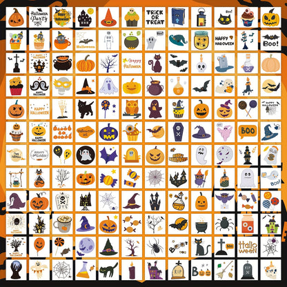 Halloween Temporary Tattoo Sheets Party Stickers (408pcs)