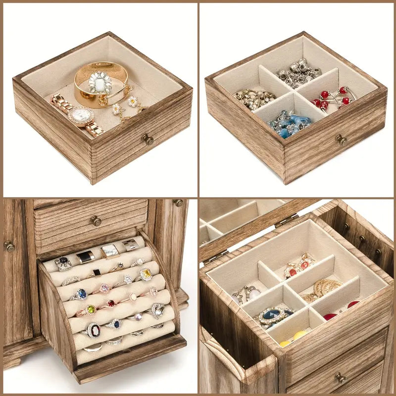 Jewel Haven: Elegant Organizer Box & Display