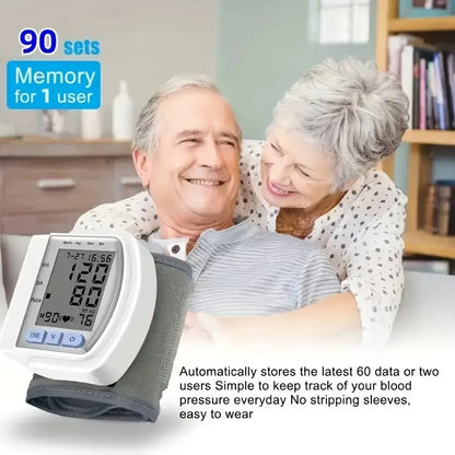 Precision and convenience meet in our wrist BP monitor