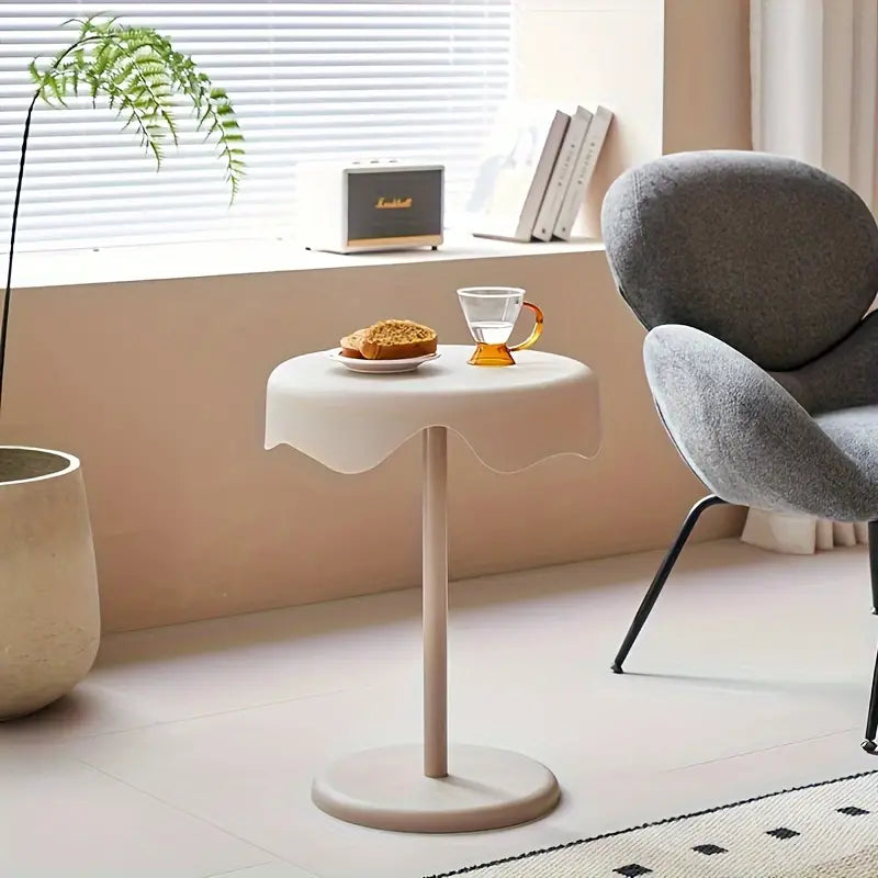 Compact Tiered Side Table - Khaki