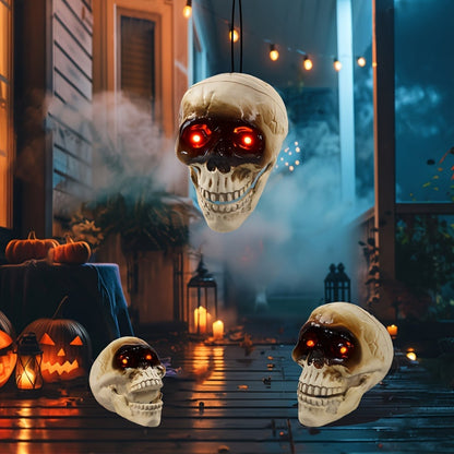 Halloween Skull Head Sound Control Hanging