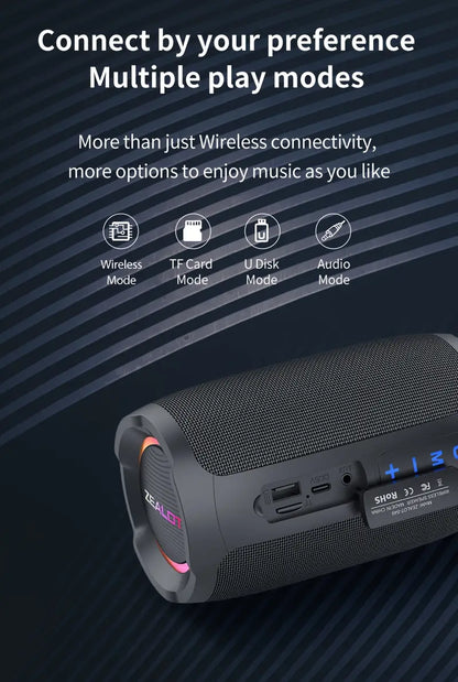 Wireless Outdoor Portable Subwoofer Speaker