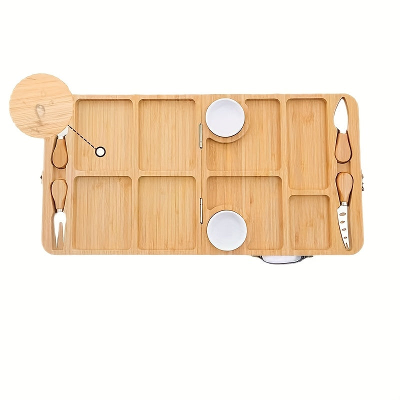Wooden Cheese Platter Board with Box