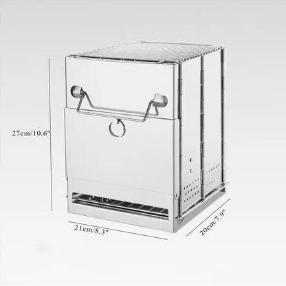 Unleash the Flavor of the Outdoors with Our Folding Wood Stove
