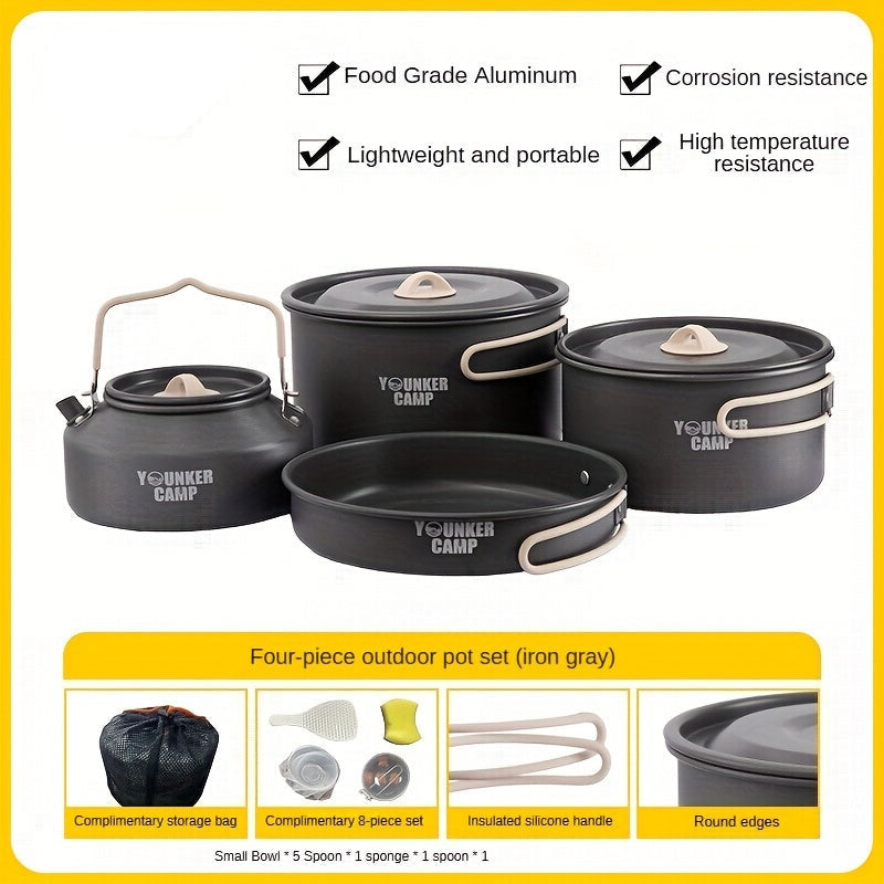 Outdoor Camping Cookware Set (12 pcs)