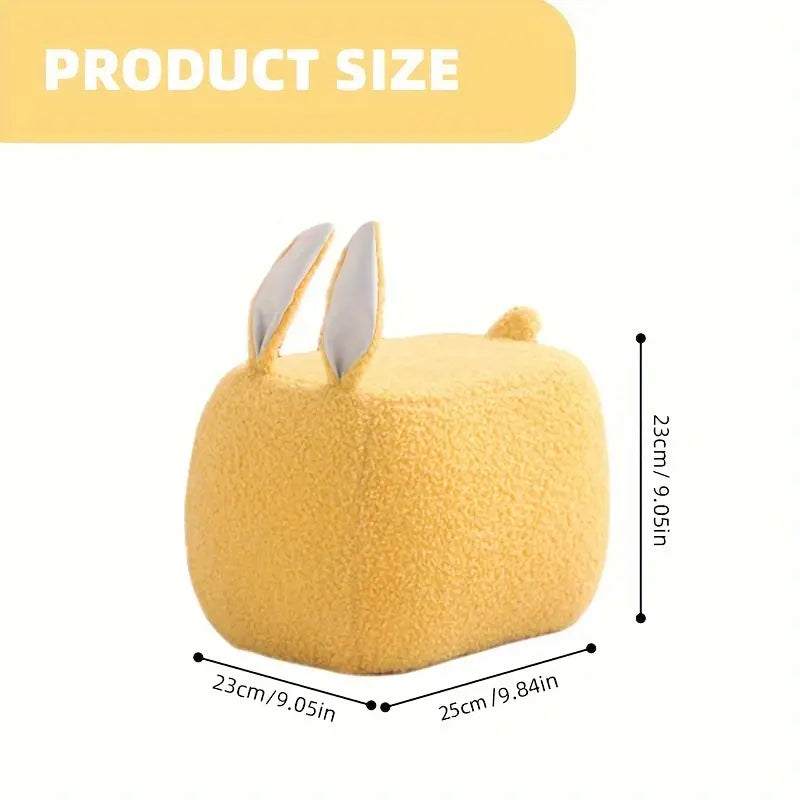 Adorable Rabbit Short Bench - Yellow