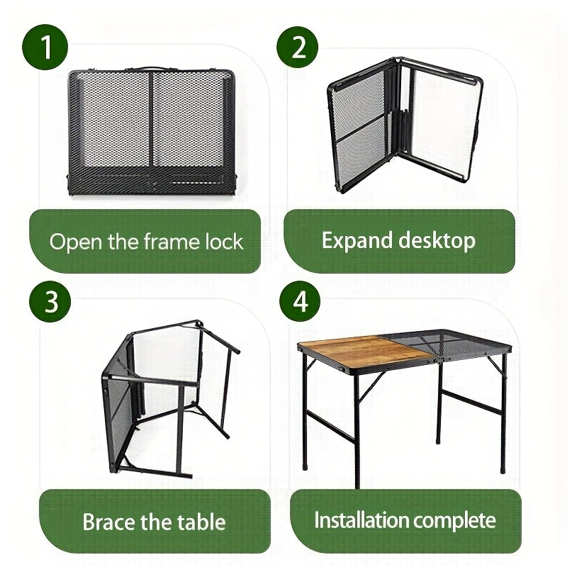 Picnic Table with Aluminum Hardwood