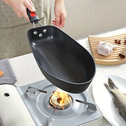 Fish-Shaped Non-Stick Cooking Pot Set (3pcs)