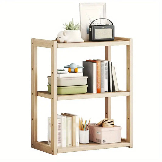 Multi-storey Wooden Bookshelves