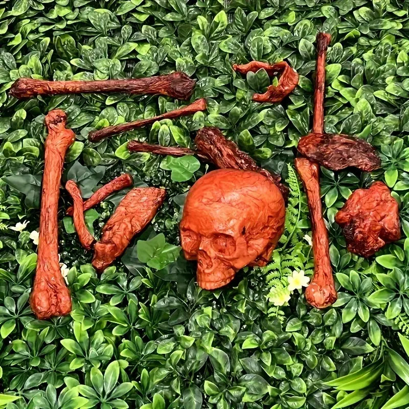 14-Piece Halloween Skeleton Bone Set