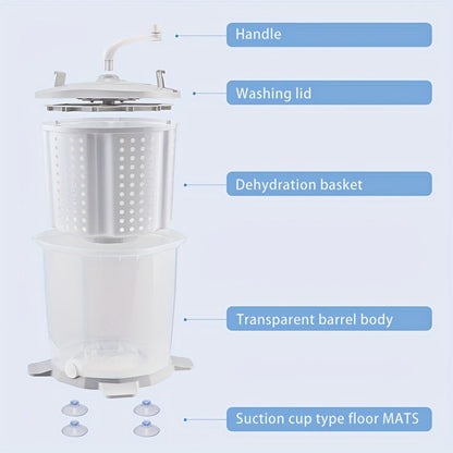 Manual Laundry Machine Hand Crank