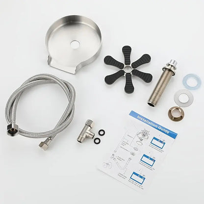 Stainless Steel High-Pressure Glass Rinser for Kitchen Sink