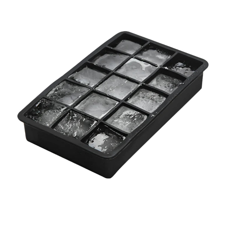 15 Grid Large Silicone Ice Cube Tray Mold