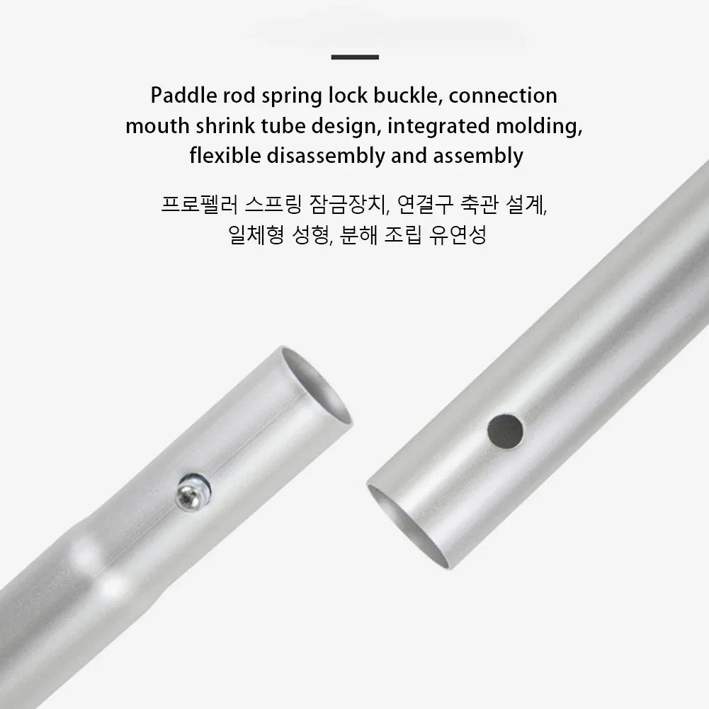 4-Piece Aluminum Adjustable Kayak Paddle