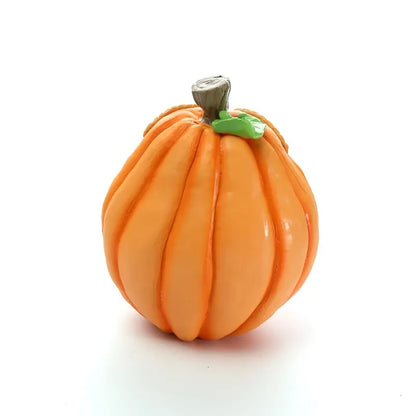 Ghoulishly Glamorous Pumpkin Resin Art