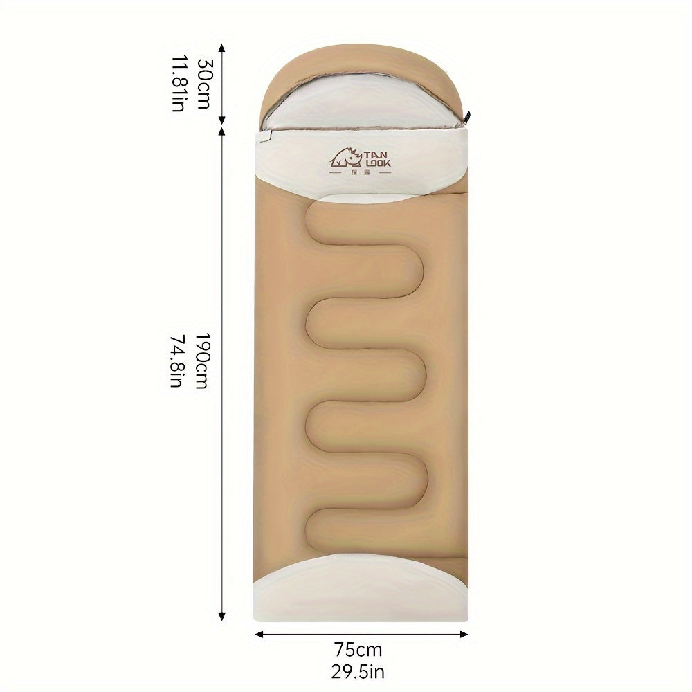 Dual-Use Sleeping Bag Blanket for Camping & Travel