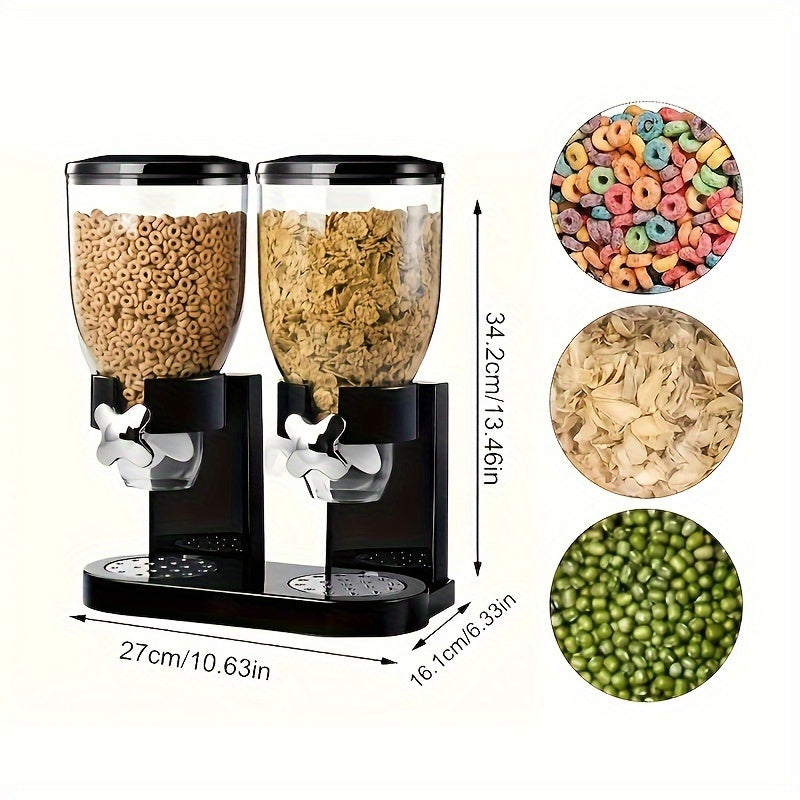 Dual-Control Large Capacity Food Dispenser (2 pcs)