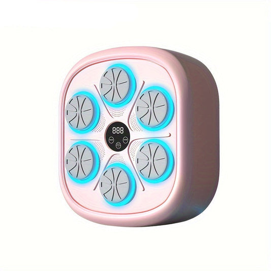 Smart Music Boxing Wall Pad Home Training (Pink)