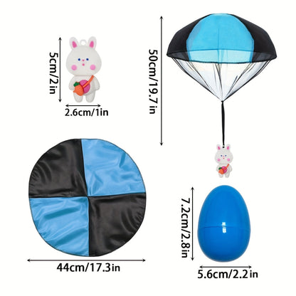 4pcs Easter Parachute Eggs Toys for Kids