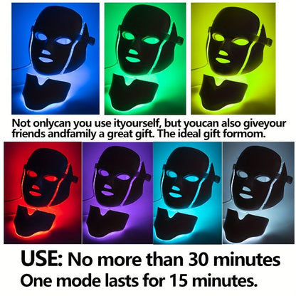 LED Facial & Neck Mask (7 Colors)