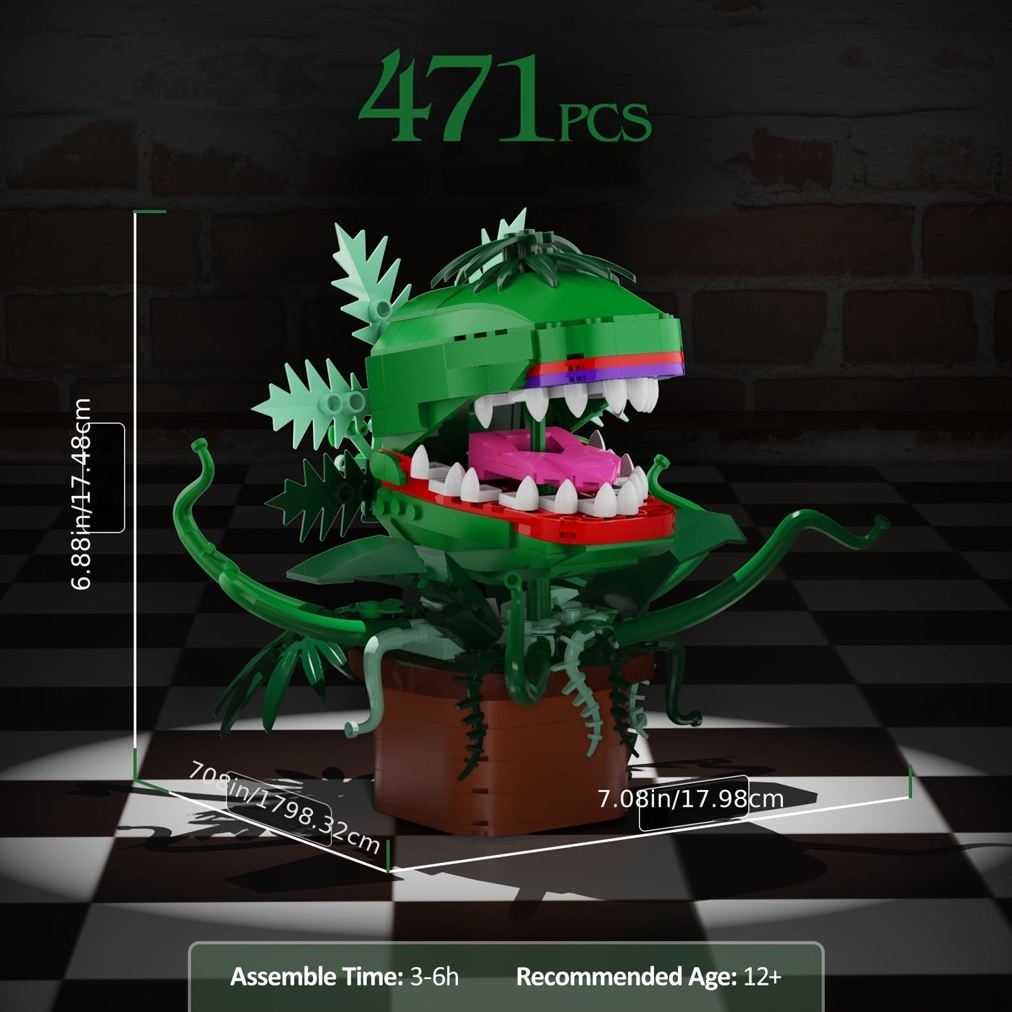 457pcs Little Flower Shop of Building Blocks Set