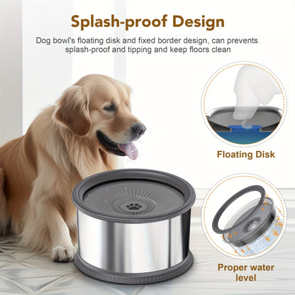 Extra Large Spill-Proof Dog Water Bowl