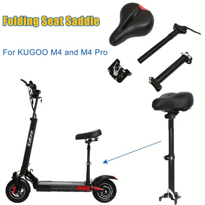 Electric Scooter Seat Folding Saddle for Kugoo M4/M4 Pro