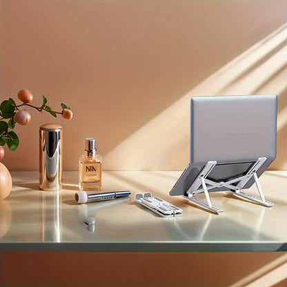 Adjustable Laptop Stand Foldable Desk Riser