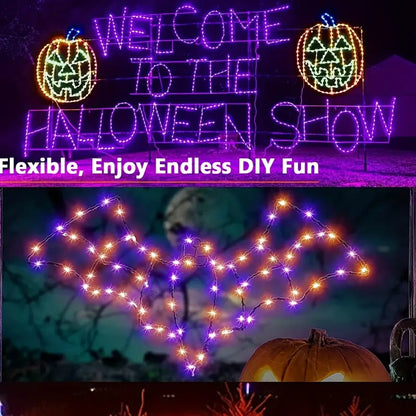 Twinkling Holiday Glow: Christmas Solar Copper Wire Lights