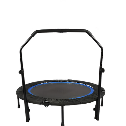 1pc 121.92cm Mini Fitness Trampoline with Adjustable Handle - Blue