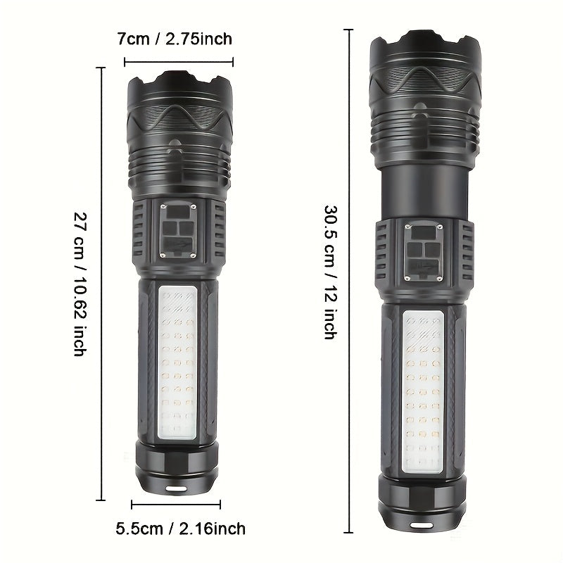 Camping Flashlight Long Range LED Rechargeable