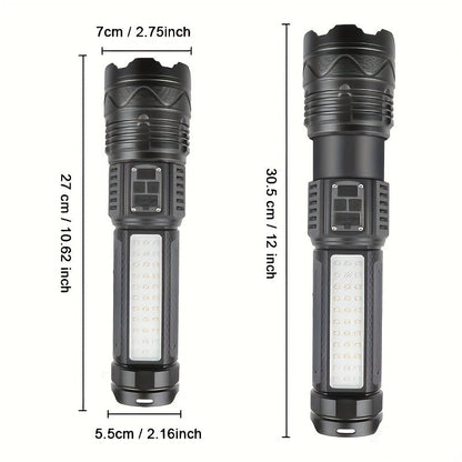 Camping Flashlight Long Range LED Rechargeable