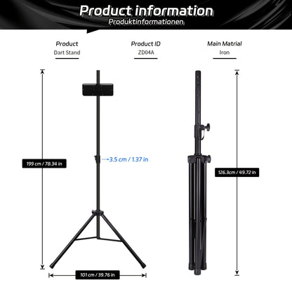 Dart Target Tripod Stand for All Ages