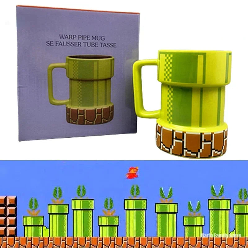 Super Mario Ceramic Mug for Kids