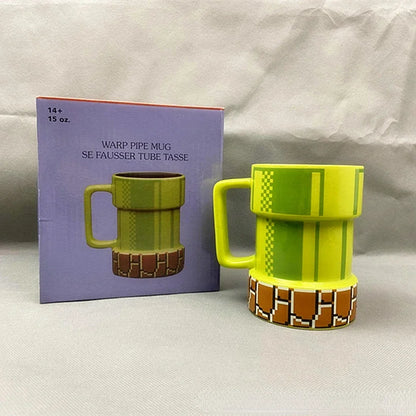 Super Mario Ceramic Mug for Kids