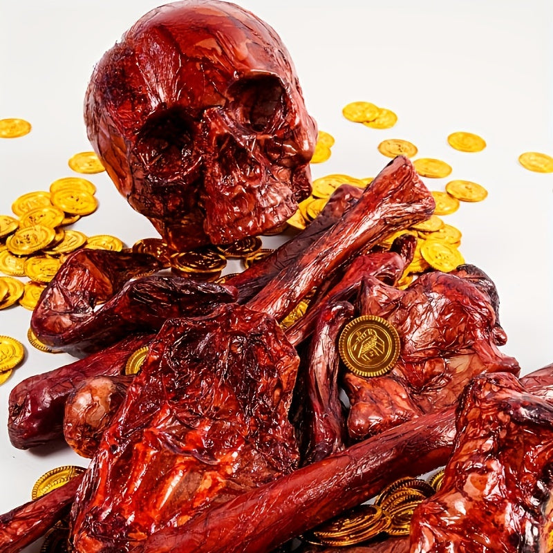 14-Piece Halloween Skeleton Bone Set