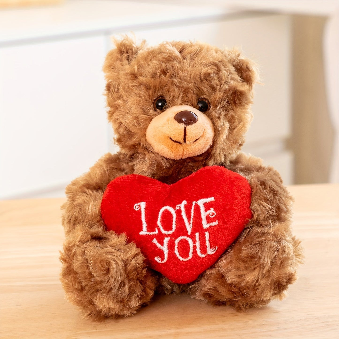 Valentine's 'Love You' Plush Bear