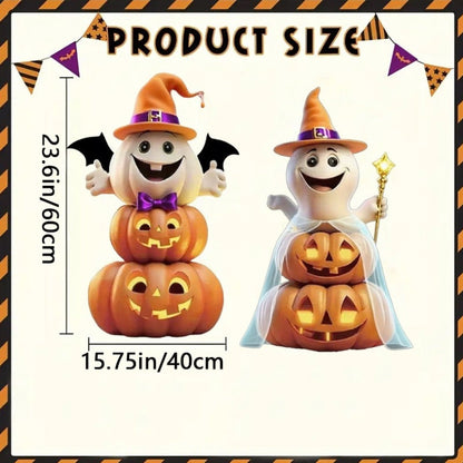 Halloween Garden Decorations Plastic Lawn Decor (2pcs)