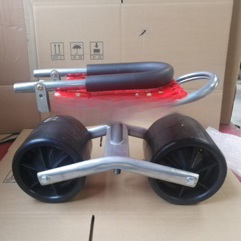 Garden Sled Cart with Two Wheels