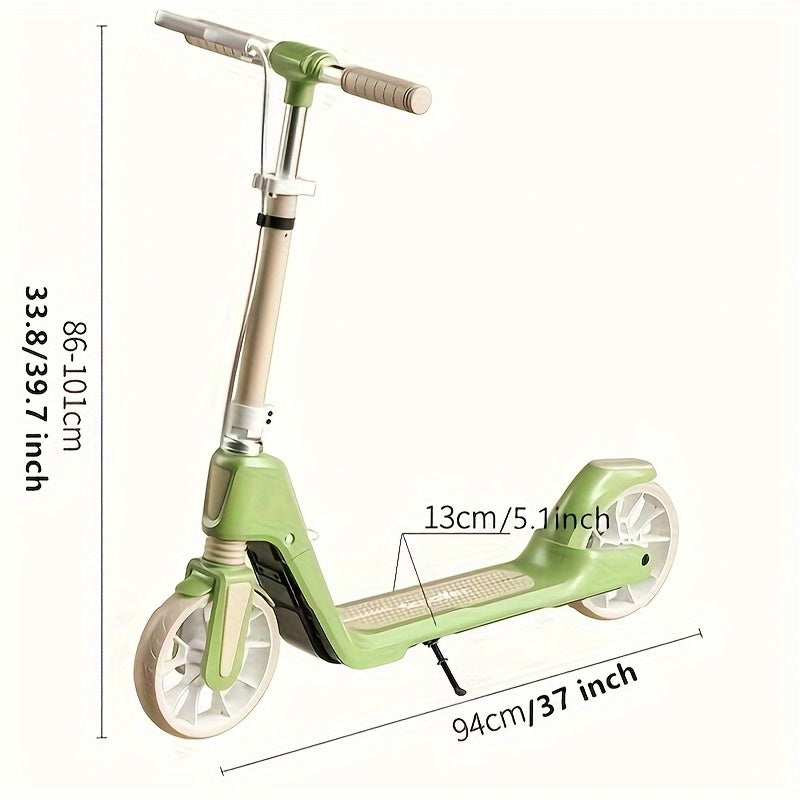 Adult Scooter PU Wheels Suspension Brake