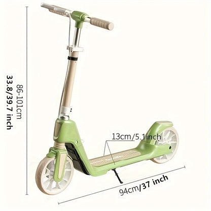 Adult Scooter PU Wheels Suspension Brake