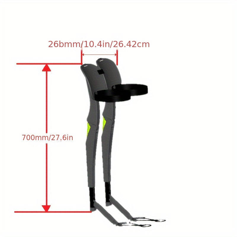 Adjustable Work Chair Waterproof Non-Slip Round Stool