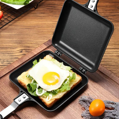 Double-Sided Non-Stick Sandwich Maker & Griddle Pan